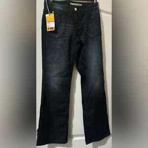 DKNY Women's Dark Wash Low Rise Slim Fit Bootcut Jeans Size 12 NWT